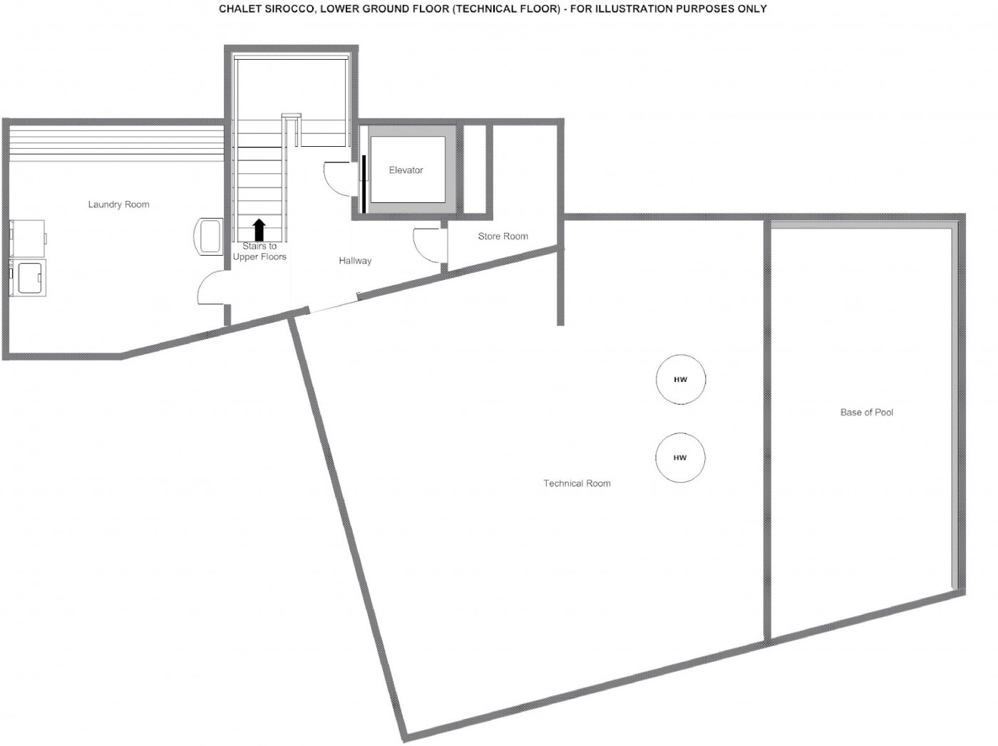 Chalet Sirocco Verbier Floor Plan 5